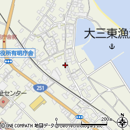 長崎県島原市有明町大三東戊52周辺の地図