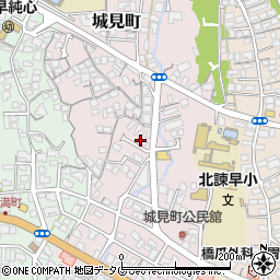 長崎県諫早市城見町7-19周辺の地図