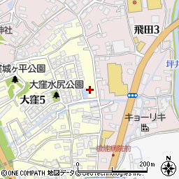 株式会社日本リース　熊本北営業所周辺の地図