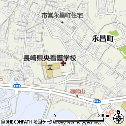 永昌町公民館周辺の地図