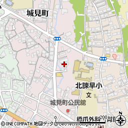 長崎県諫早市城見町29-51周辺の地図