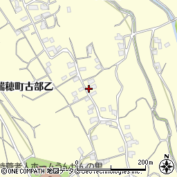 長崎県雲仙市瑞穂町古部乙498周辺の地図