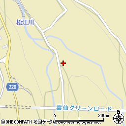 長崎県雲仙市瑞穂町伊福乙2074周辺の地図