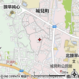 長崎県諫早市城見町3-11周辺の地図