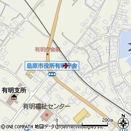 長崎県島原市有明町大三東戊142周辺の地図
