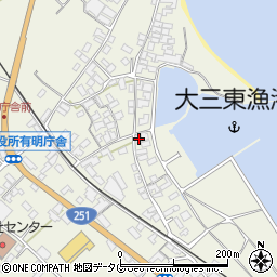 長崎県島原市有明町大三東戊38周辺の地図