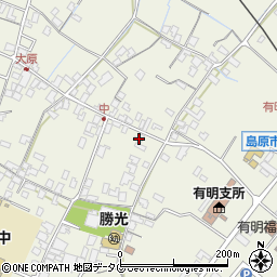 長崎県島原市有明町大三東戊1313周辺の地図