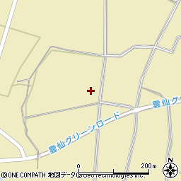 長崎県雲仙市国見町神代辛962周辺の地図