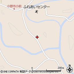 大分県佐伯市宇目大字小野市3819周辺の地図