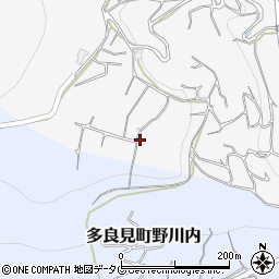 長崎県諫早市多良見町舟津1524-2周辺の地図