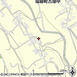 長崎県雲仙市瑞穂町古部甲1808周辺の地図