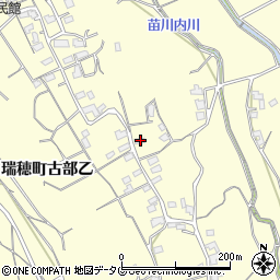 長崎県雲仙市瑞穂町古部乙517周辺の地図