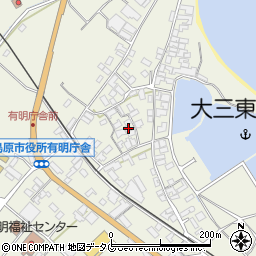 長崎県島原市有明町大三東戊160周辺の地図