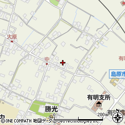 長崎県島原市有明町大三東戊487周辺の地図