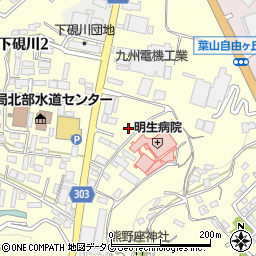 熊本県熊本市北区大窪2丁目7周辺の地図