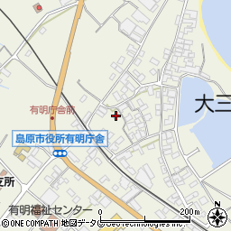 長崎県島原市有明町大三東戊144周辺の地図