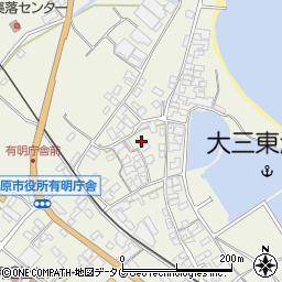 長崎県島原市有明町大三東戊167周辺の地図