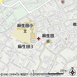 麻生田商店周辺の地図
