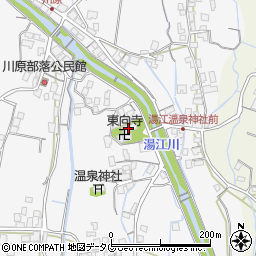 東向寺周辺の地図