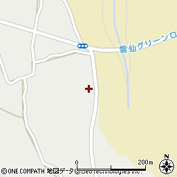 長崎県雲仙市瑞穂町西郷丙700周辺の地図