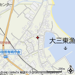 長崎県島原市有明町大三東戊169周辺の地図