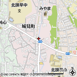 長崎県諫早市城見町32-43周辺の地図