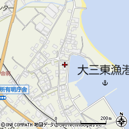 長崎県島原市有明町大三東戊195周辺の地図