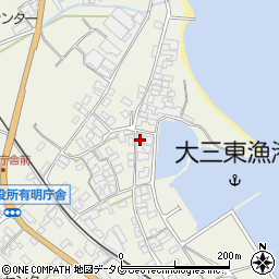 長崎県島原市有明町大三東戊194周辺の地図