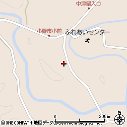 大分県佐伯市宇目大字小野市3790周辺の地図