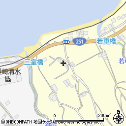 長崎県雲仙市瑞穂町古部乙1122周辺の地図