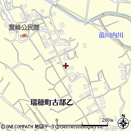長崎県雲仙市瑞穂町古部乙586周辺の地図