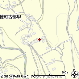 長崎県雲仙市瑞穂町古部甲819周辺の地図