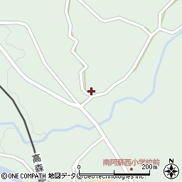 熊本県阿蘇郡南阿蘇村河陽2892周辺の地図