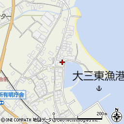 長崎県島原市有明町大三東戊197周辺の地図