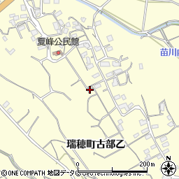 長崎県雲仙市瑞穂町古部乙583周辺の地図