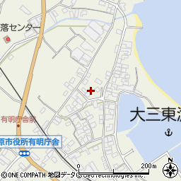 長崎県島原市有明町大三東戊227周辺の地図