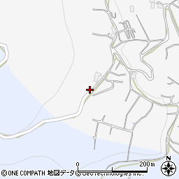 長崎県諫早市多良見町舟津1513-4周辺の地図