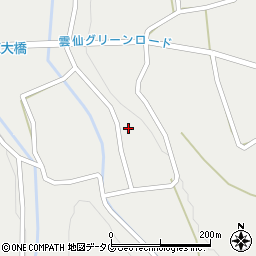 長崎県雲仙市瑞穂町西郷丙374周辺の地図