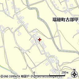 長崎県雲仙市瑞穂町古部甲1785周辺の地図