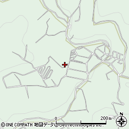 長崎県諫早市多良見町野副1188-2周辺の地図