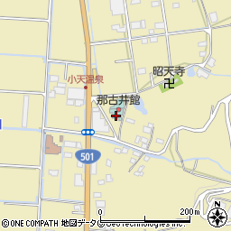 小天温泉那古井館周辺の地図