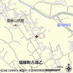 長崎県雲仙市瑞穂町古部乙585周辺の地図
