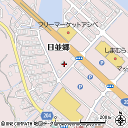 長崎バス時津営業所周辺の地図