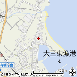 長崎県島原市有明町大三東戊201周辺の地図