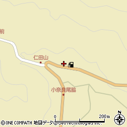 奈良尾サイクル周辺の地図