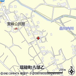 長崎県雲仙市瑞穂町古部乙627周辺の地図