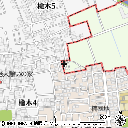 熊本県菊池郡菊陽町津久礼3786-8周辺の地図