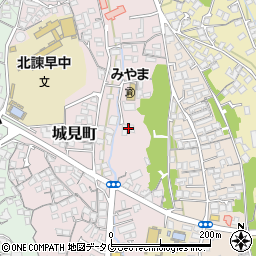 長崎県諫早市城見町31-20周辺の地図