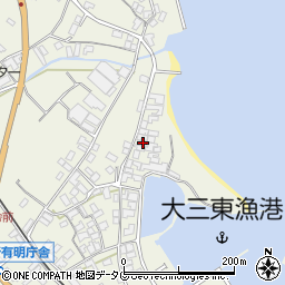 長崎県島原市有明町大三東戊205周辺の地図