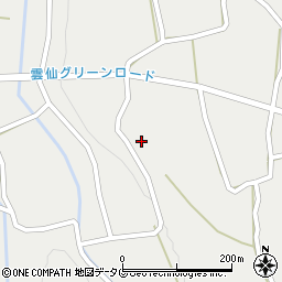 長崎県雲仙市瑞穂町西郷丙557周辺の地図